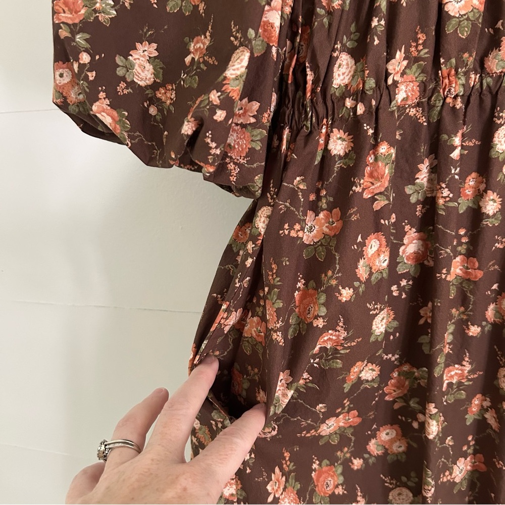 Tuckernuck Rosewood Chintz Marlena Midi Dress - Picture 6 of 9